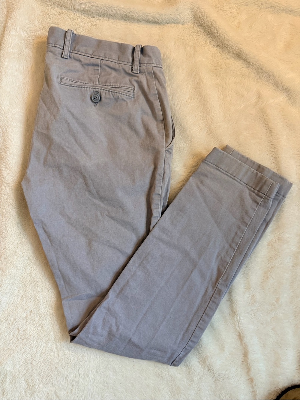 J. Crew Men's Chino Pants - Light Blue Gray